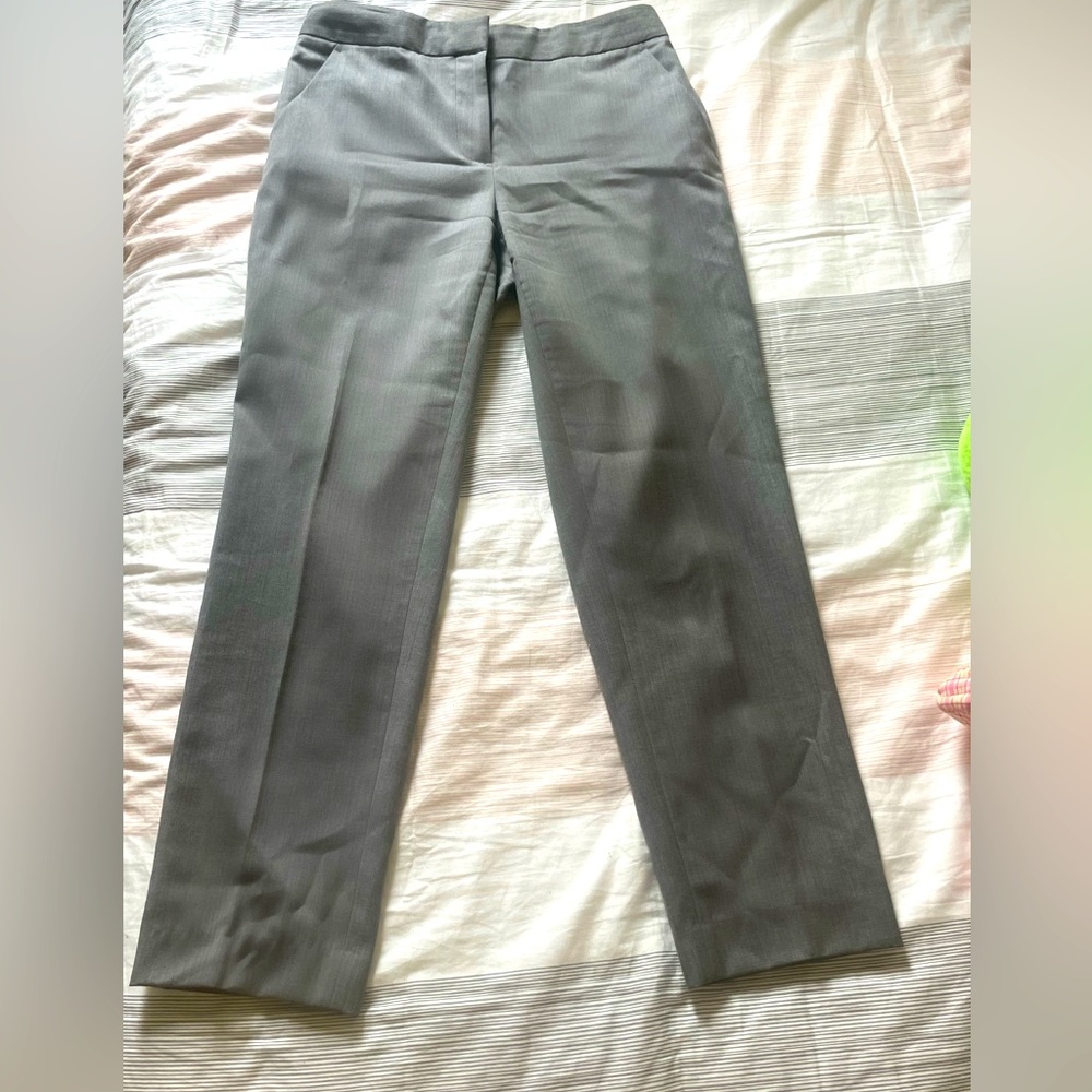 J.Crew gray slack pants size 4